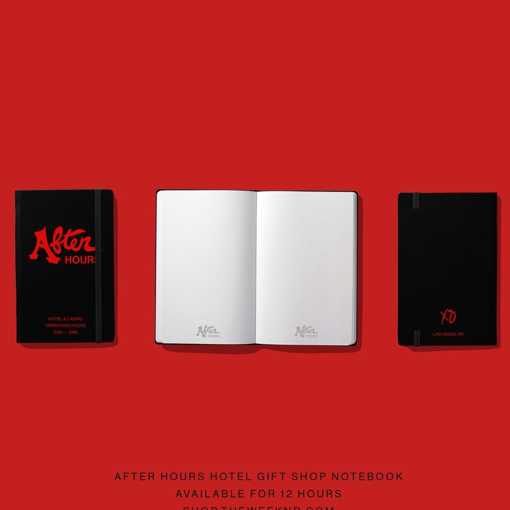 AFTER HOURS HOTEL GIFT SHOP NOTEBOOK
